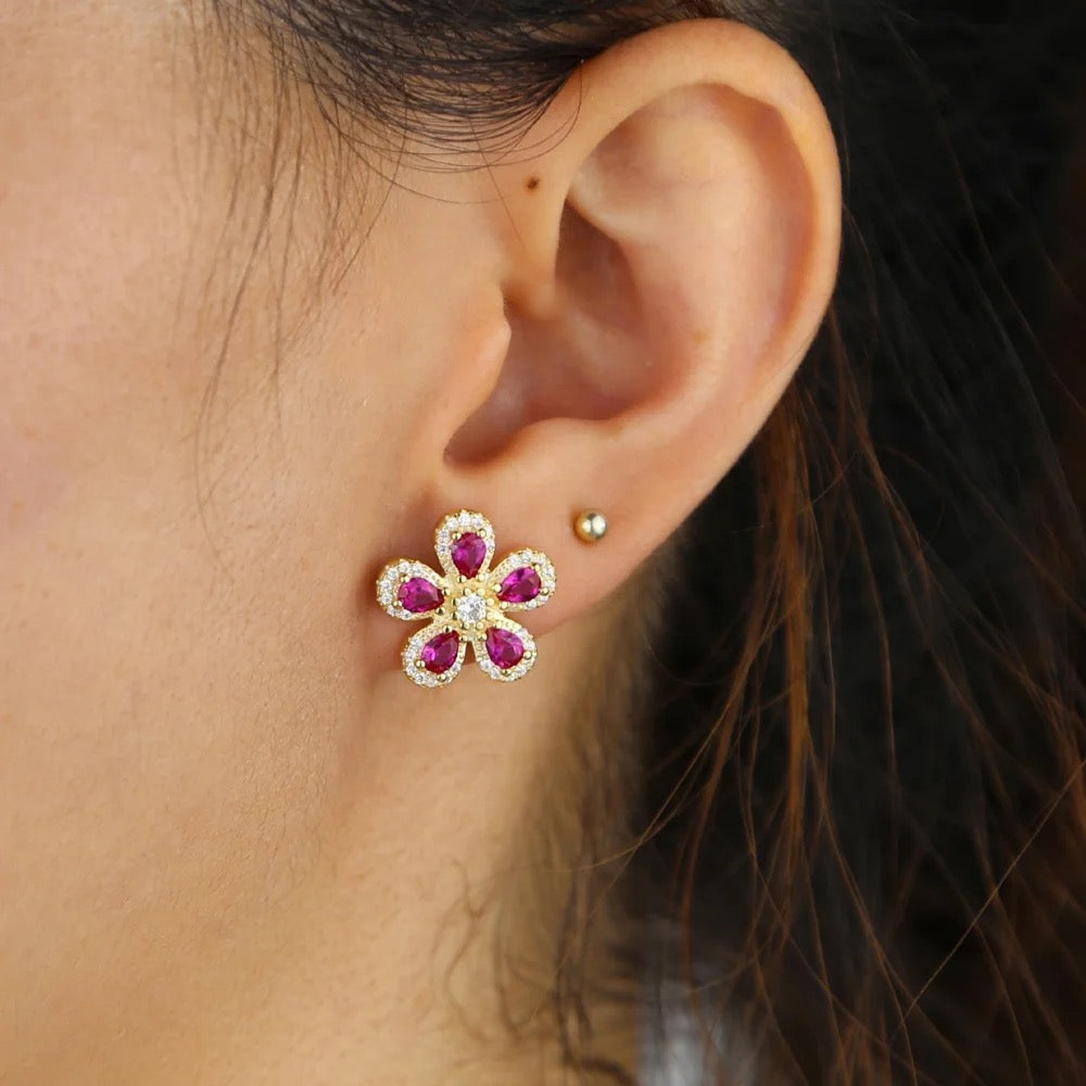 Earrings flower’s